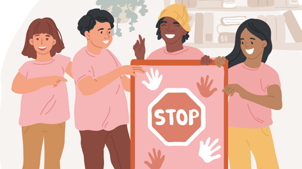 Stop Bullying Illustration