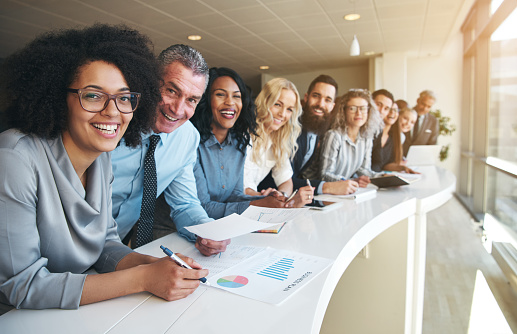 group of employees careers
