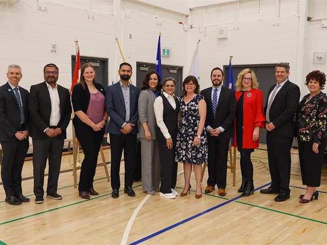 Opening Celebration at Prairie Sky School
