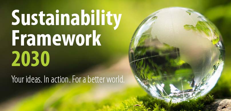 sustainability framework banner