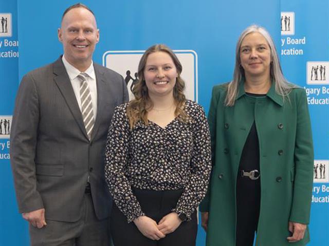 Hana Viktorin, is this year’s CBE Edwin Parr Award recipient