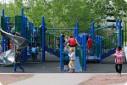 Children in a playground