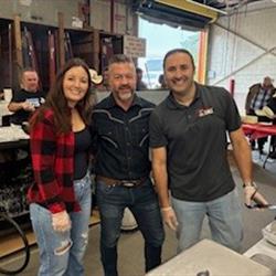 Volunteers at the Stampede Breakfast