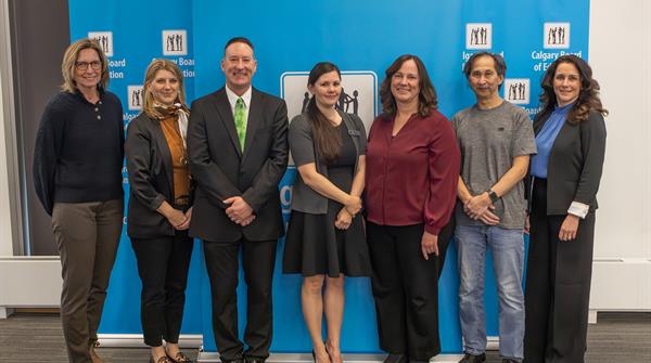 Board of Trustees with SAIT's Youth Initiatives Team