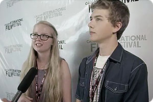 Anna Svikhnushin and Caleb Mueller