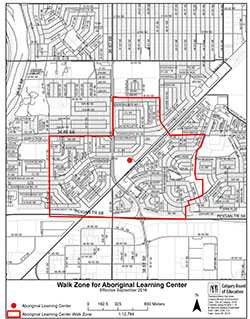 Walk Zone Map